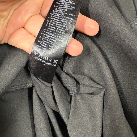 XD Xenia Design Womens 36/6 US Black Asymmetrical Mesh Long Sleeves - Picture 4 of 11